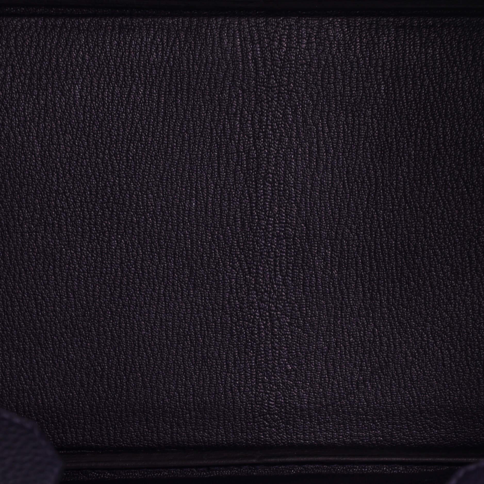 Hermes Birkin Handbag Bleu Nuit Togo with Palladium Hardware 30 1