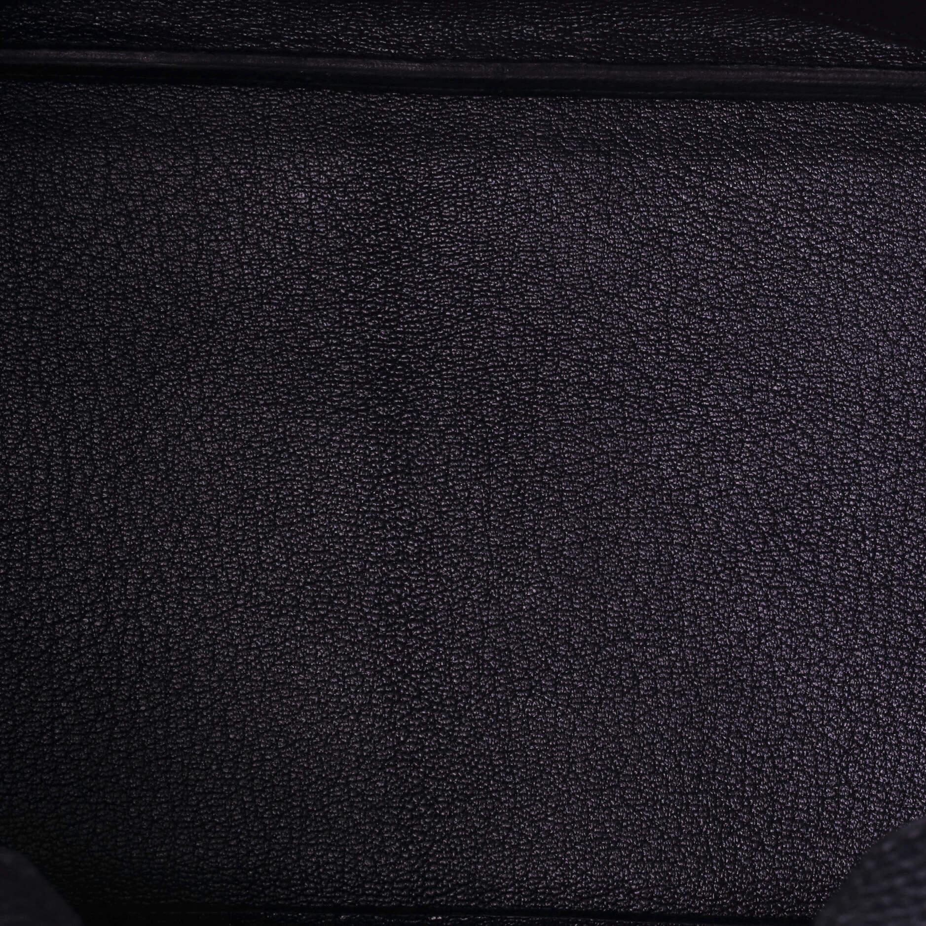 Hermes Birkin Handbag Bleu Obscur Clemence with Palladium Hardware 30 1