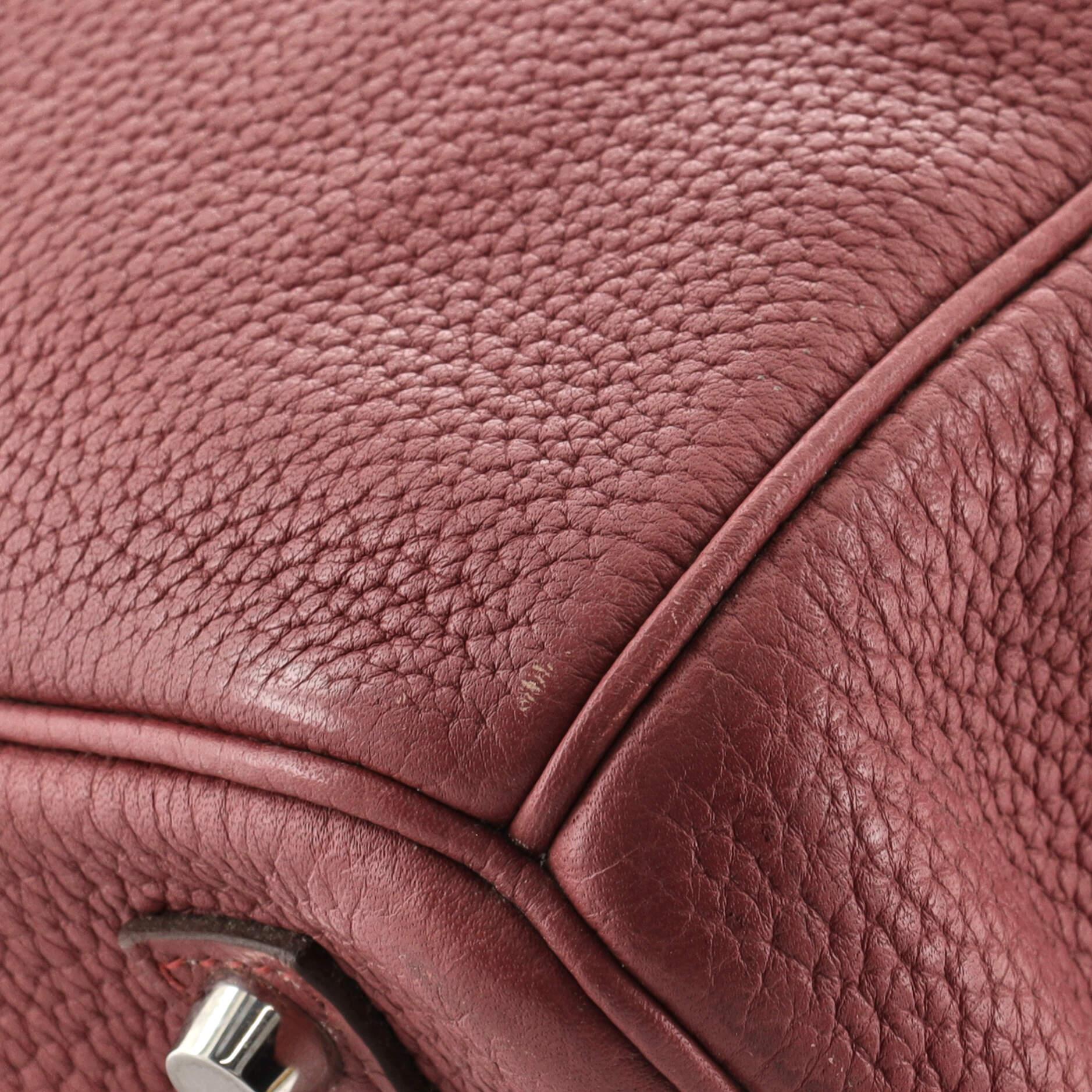 Hermes Birkin Handbag Bois De Rose Togo with Palladium Hardware 35 4