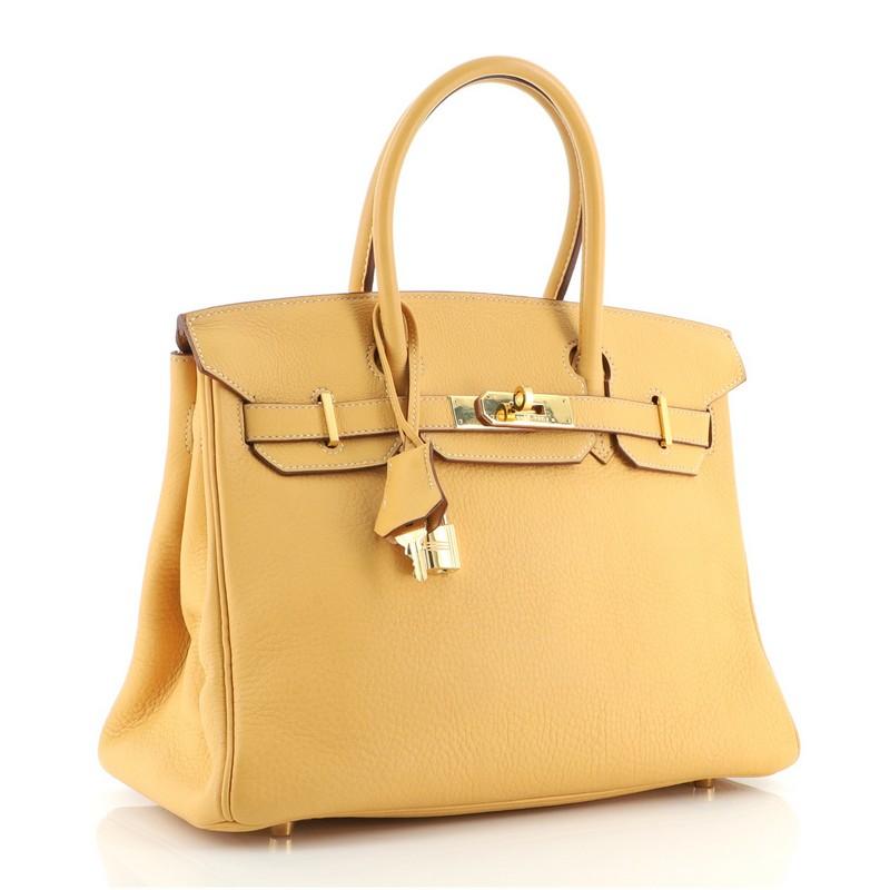 brown birkin 30