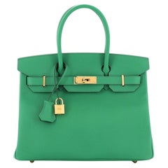 Hermes Birkin 30 Gold Epsom Gold Hardware - Vendome Monte Carlo