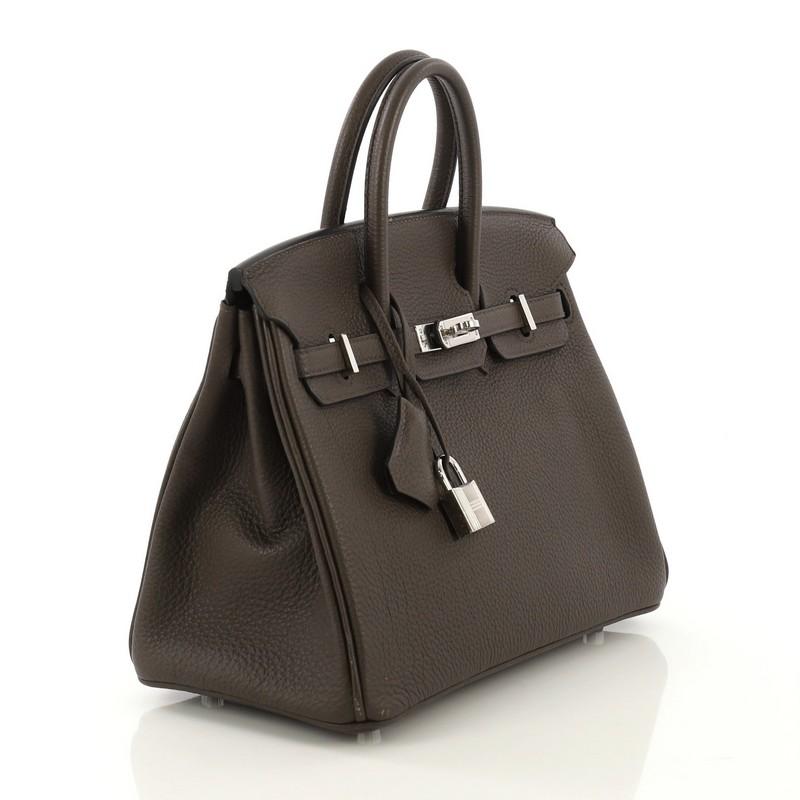 birkin 25 chocolate