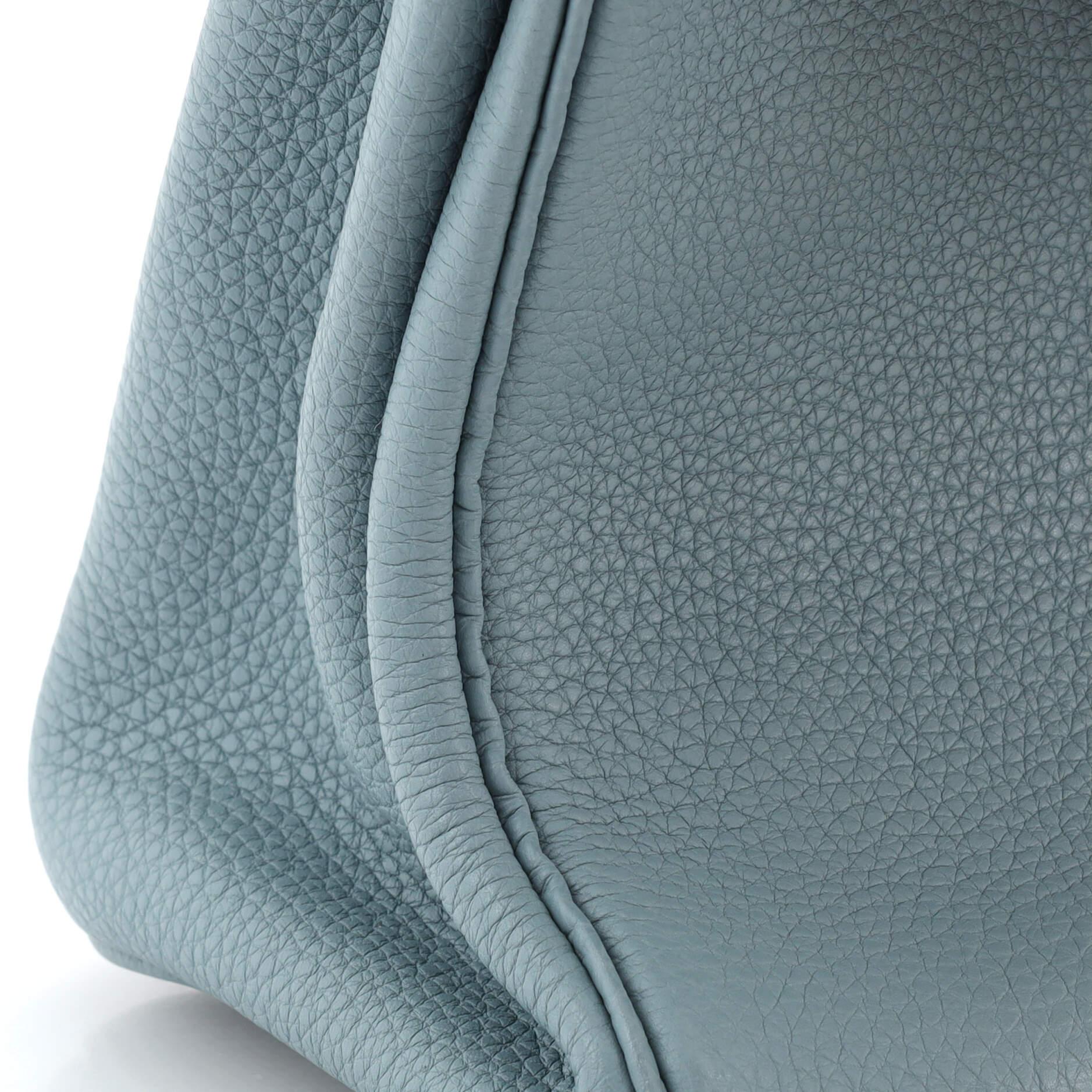 Hermes Birkin Handbag Ciel Togo with Palladium Hardware 25 4