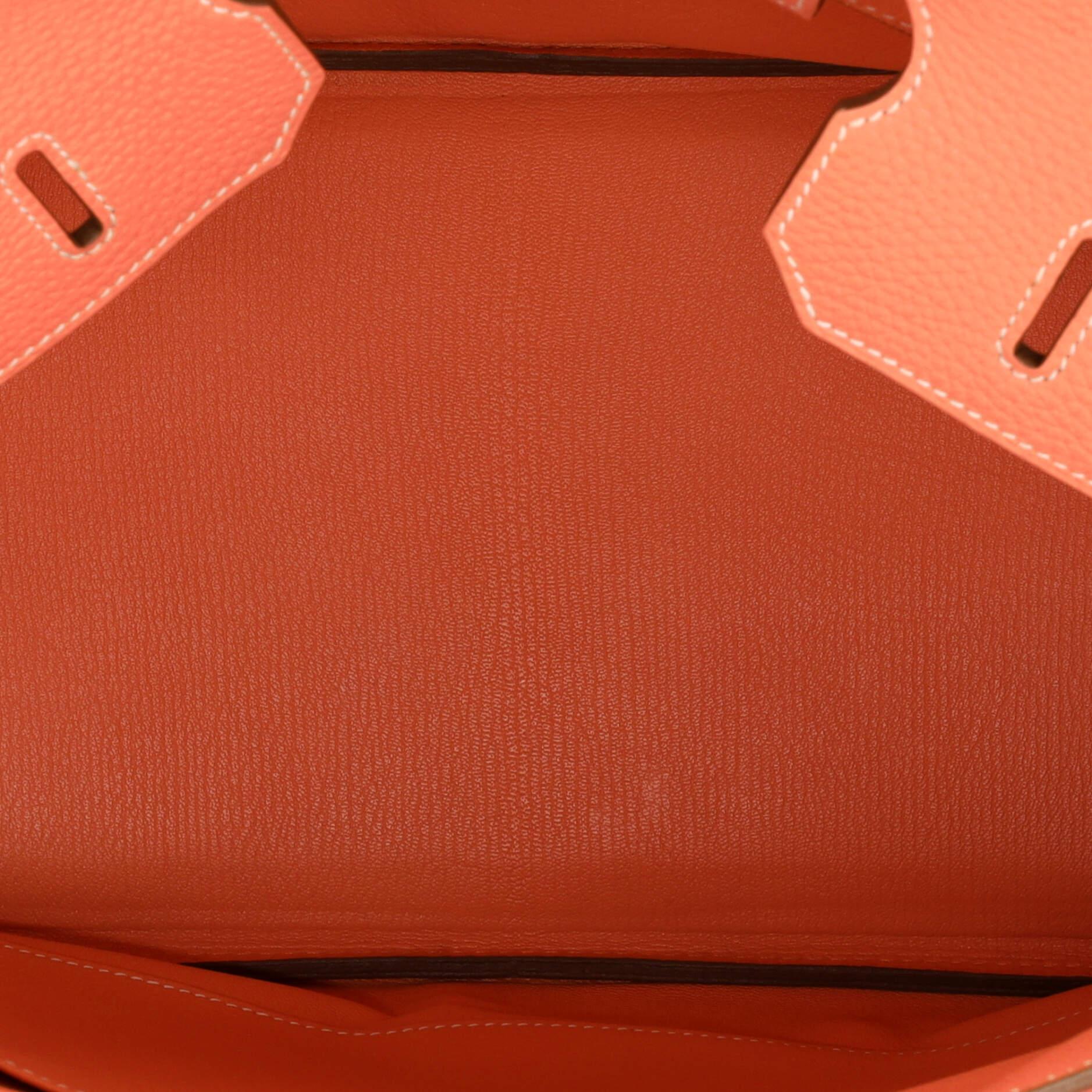 Hermes Birkin Handbag Crevette Clemence with Gold Hardware 35 For Sale 1