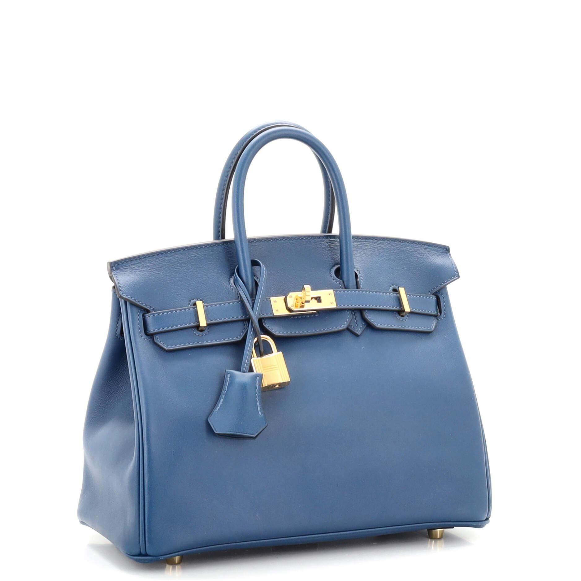 dark blue birkin bag