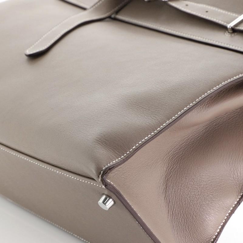 Hermes Birkin Handbag Etain Epsom with Palladium Hardware 35 1