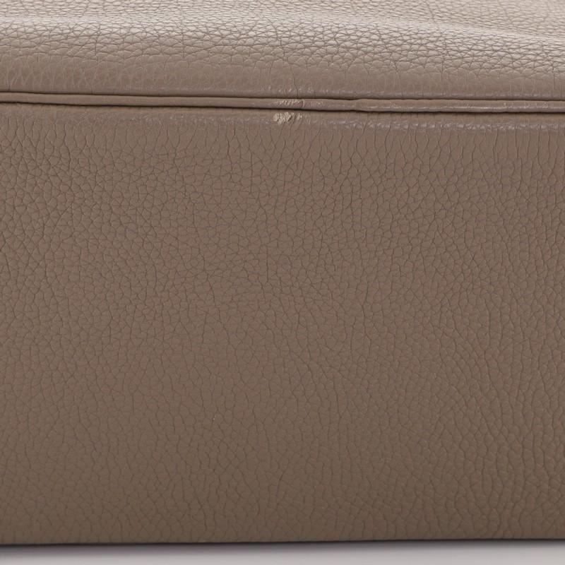 Hermes Birkin Handbag Etoupe Togo with Palladium Hardware 35 3
