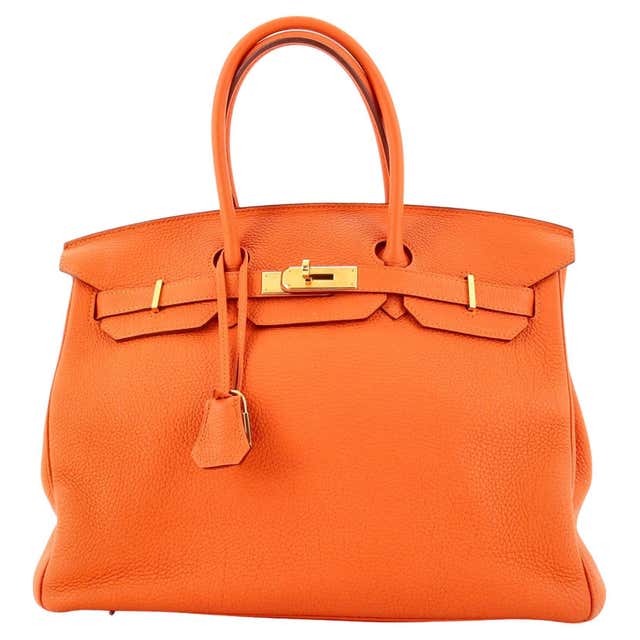 Hermès Vintage Toile Canvas and Gold Leather Kelly 32 Bag Golden Hdw ...