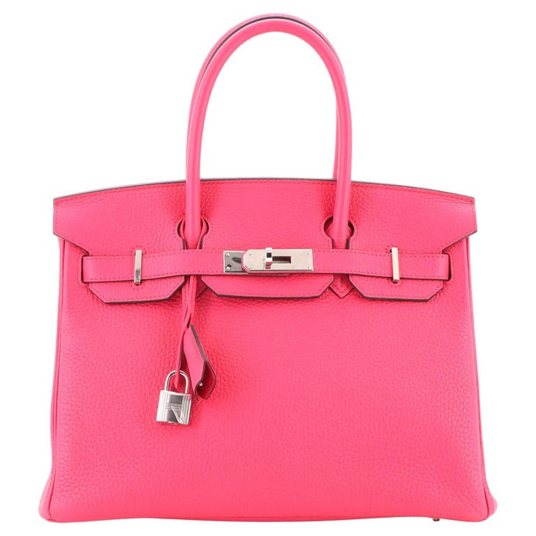HSS Hermes Birkin 25 Rose Azalee Lime Pink VIP Order Bag Exclusive For Sale  at 1stDibs