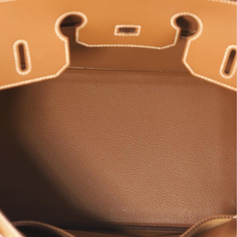 Hermes Birkin Handbag Gold Epsom with Gold Hardware 35 2