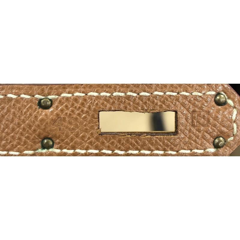 Hermes Birkin Handbag Gold Epsom with Gold Hardware 35 4