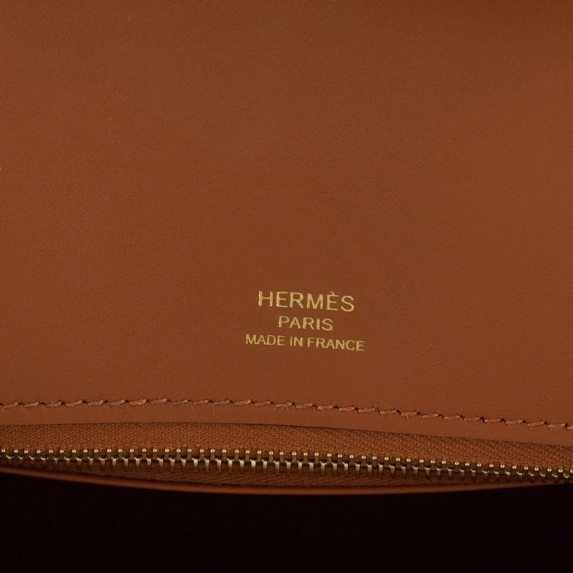 Hermes Birkin Handbag Gold Grizzly and Swift with Gold Hardware 25 4
