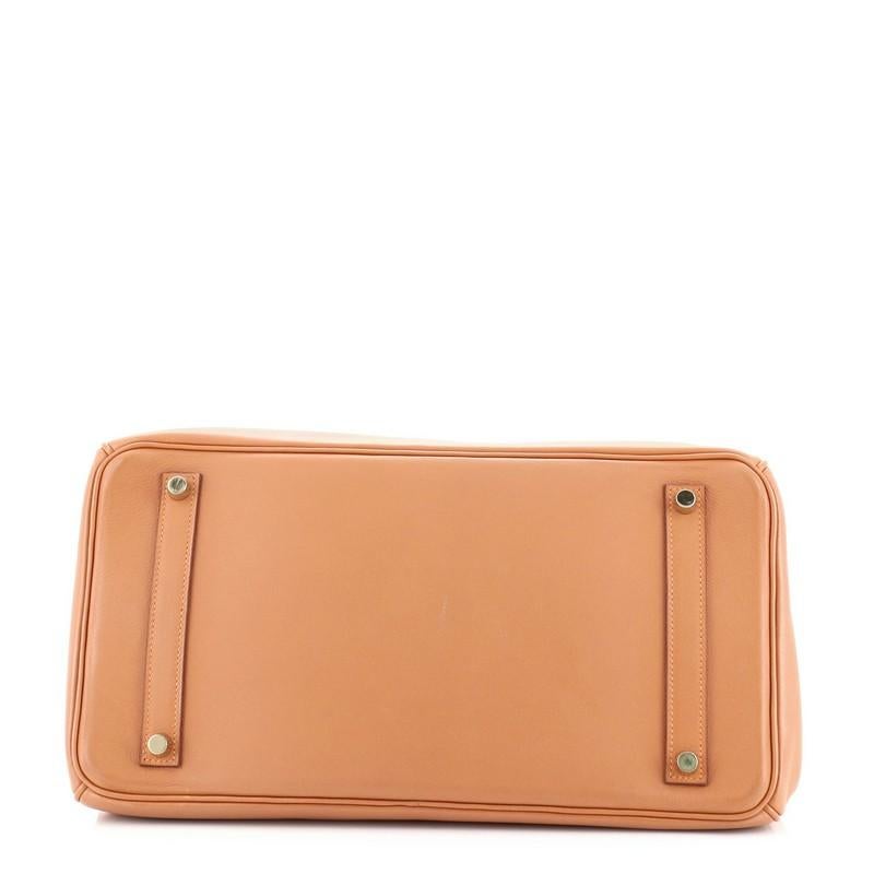 Hermes Birkin Handbag Gold Swift with Gold Hardware 35 1