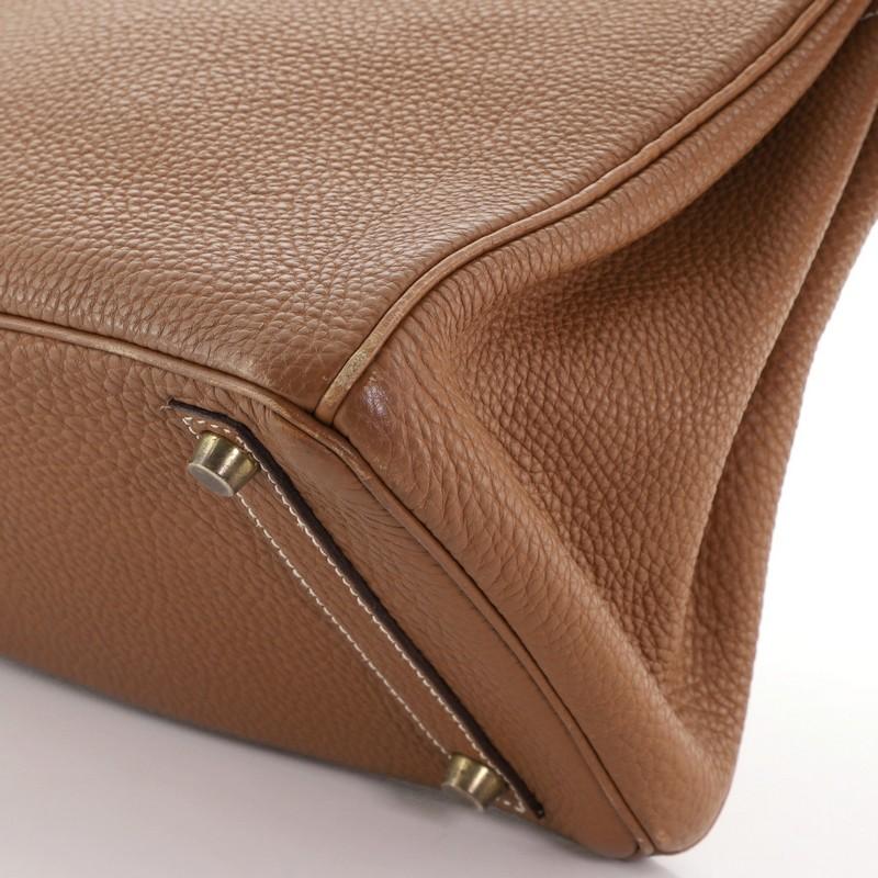 Hermes Birkin Handbag Gold Togo With Gold Hardware 30  3