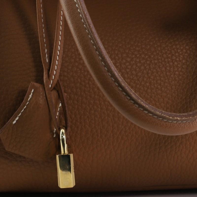 Hermes Birkin Handbag Gold Togo with Gold Hardware 35 7
