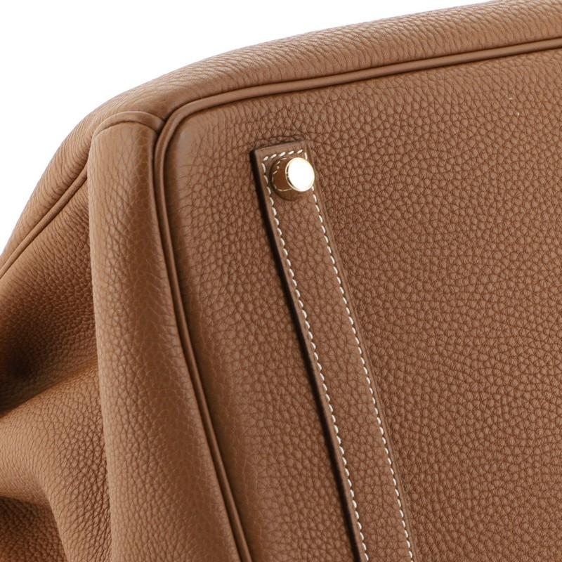 Hermes Birkin Handbag Gold Togo With Gold Hardware 35  2