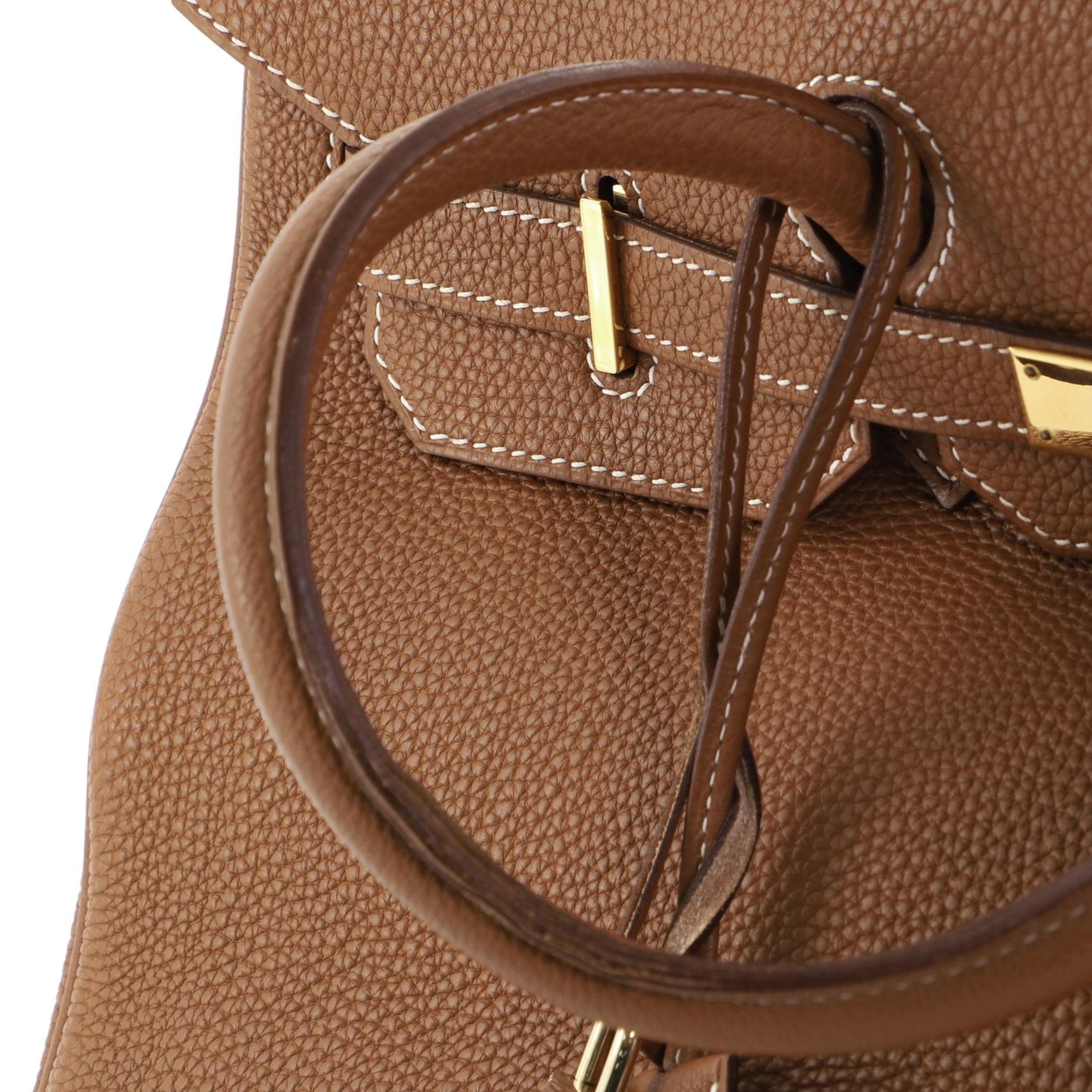 Hermes Birkin Handbag Gold Togo with Gold Hardware 35 3