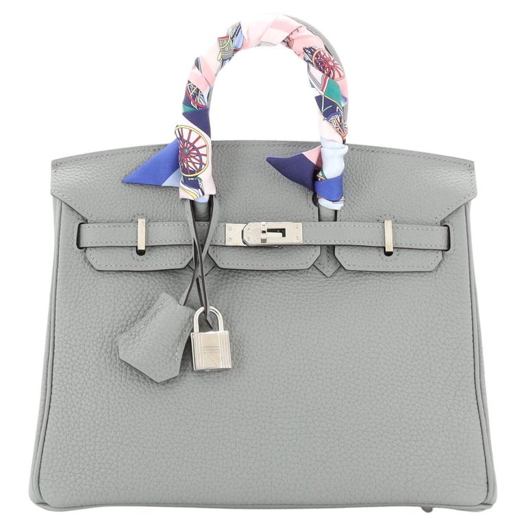 Hermes Birkin Bag With Scarf - 3 For Sale on 1stDibs