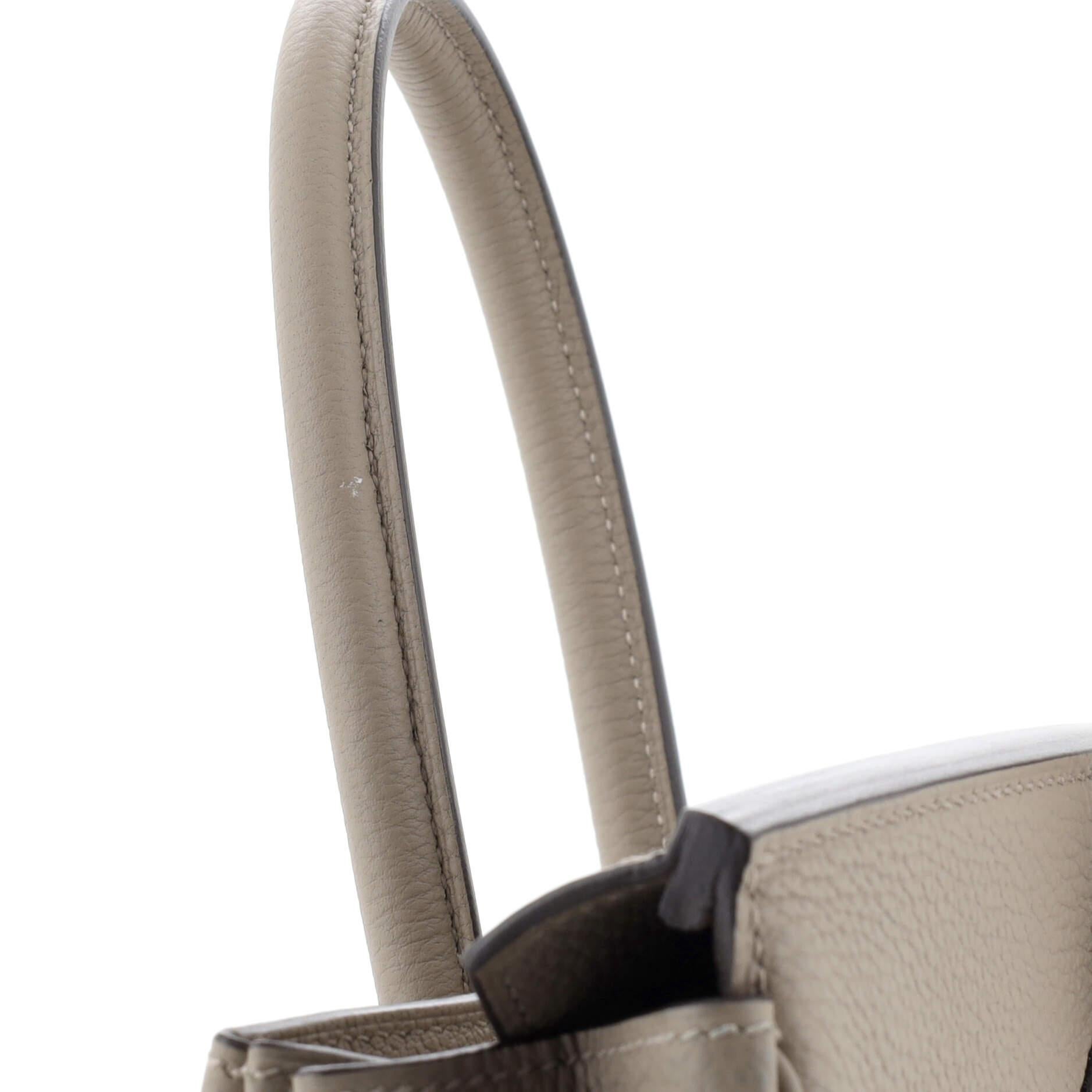 Hermes Birkin Handbag Grey Togo with Gold Hardware 30 4