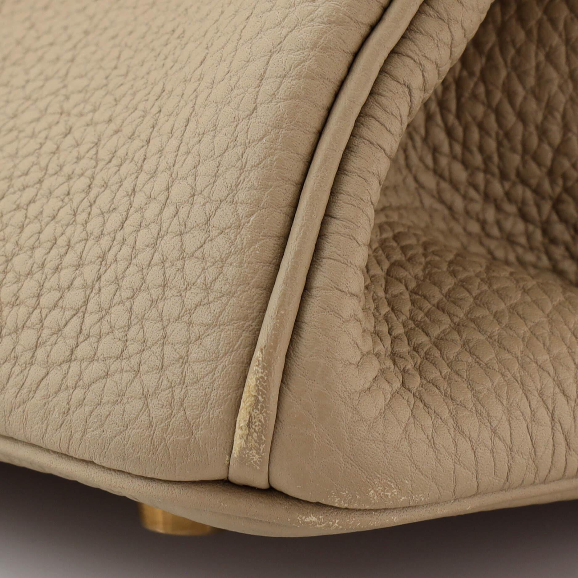 Hermes Birkin Handbag Grey Togo with Rose Gold Hardware 30 6