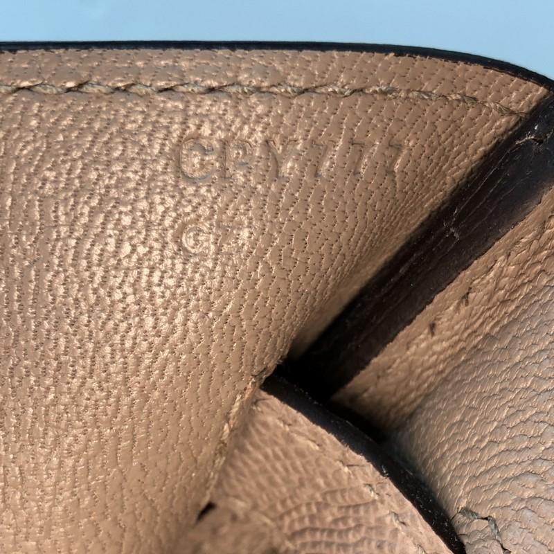 Hermes Birkin Handbag Gris Asphalte Epsom With Gold Hardware 35 4