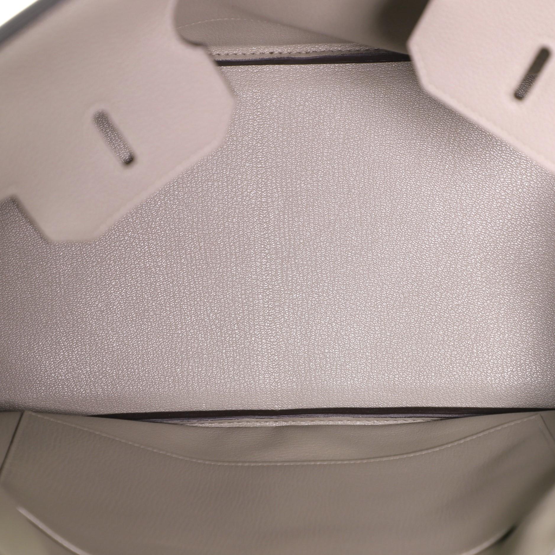 Hermes Birkin Handbag Gris Asphalte Togo With Gold Hardware 35 1