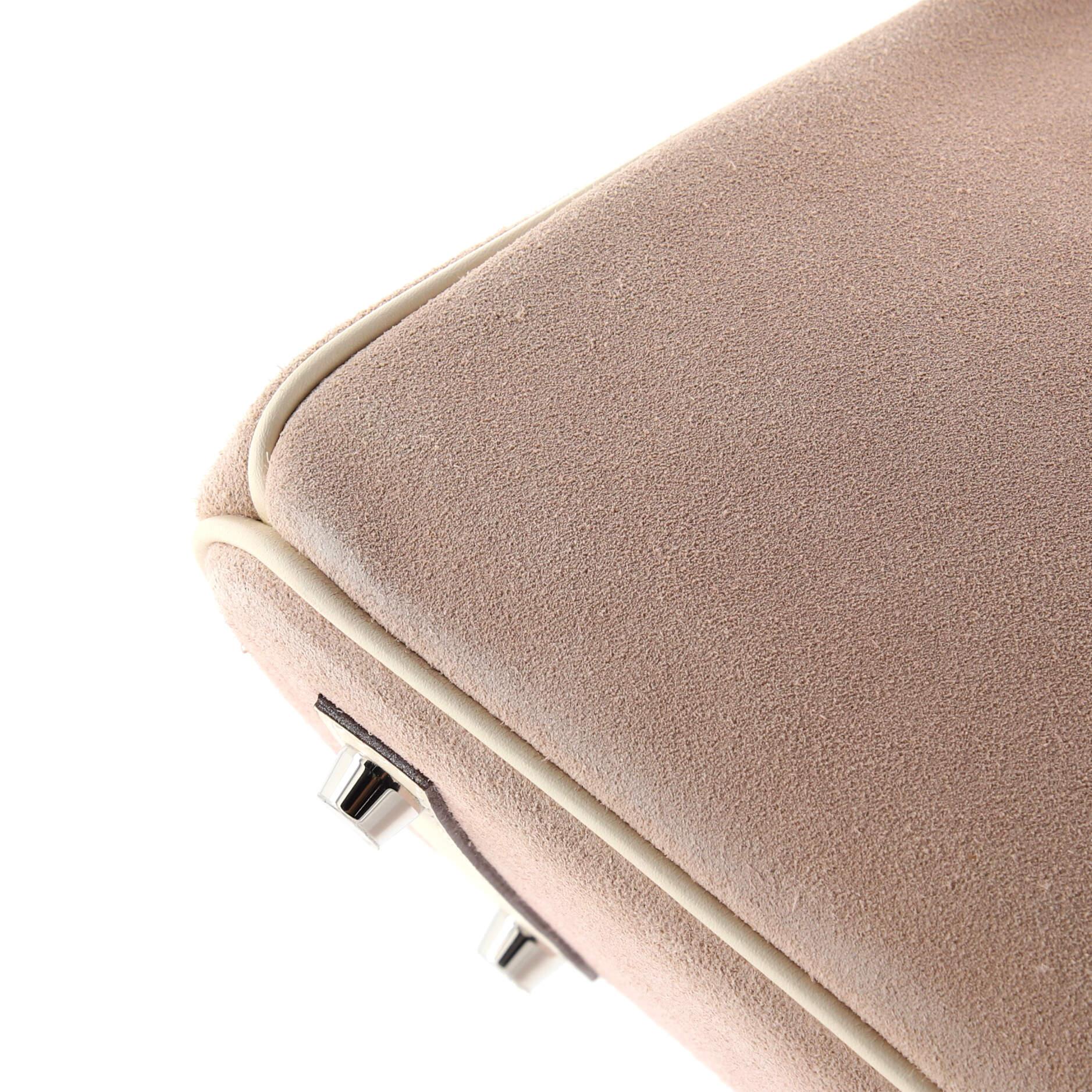 Hermes Birkin Handbag Light Grizzly with Swift with Palladium Hardware 25 5