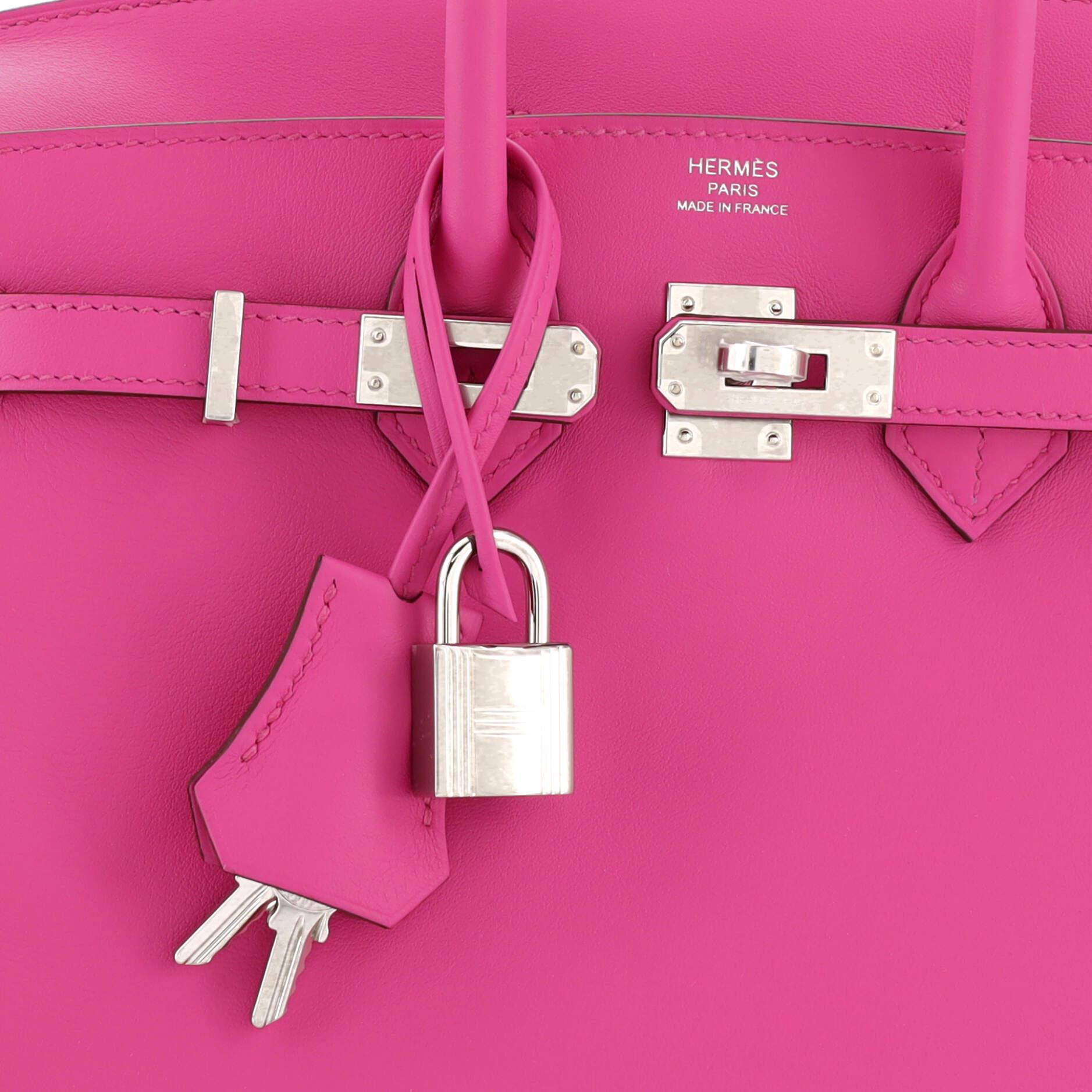 Hermes Birkin Handbag Magnolia Swift with Palladium Hardware 25 3