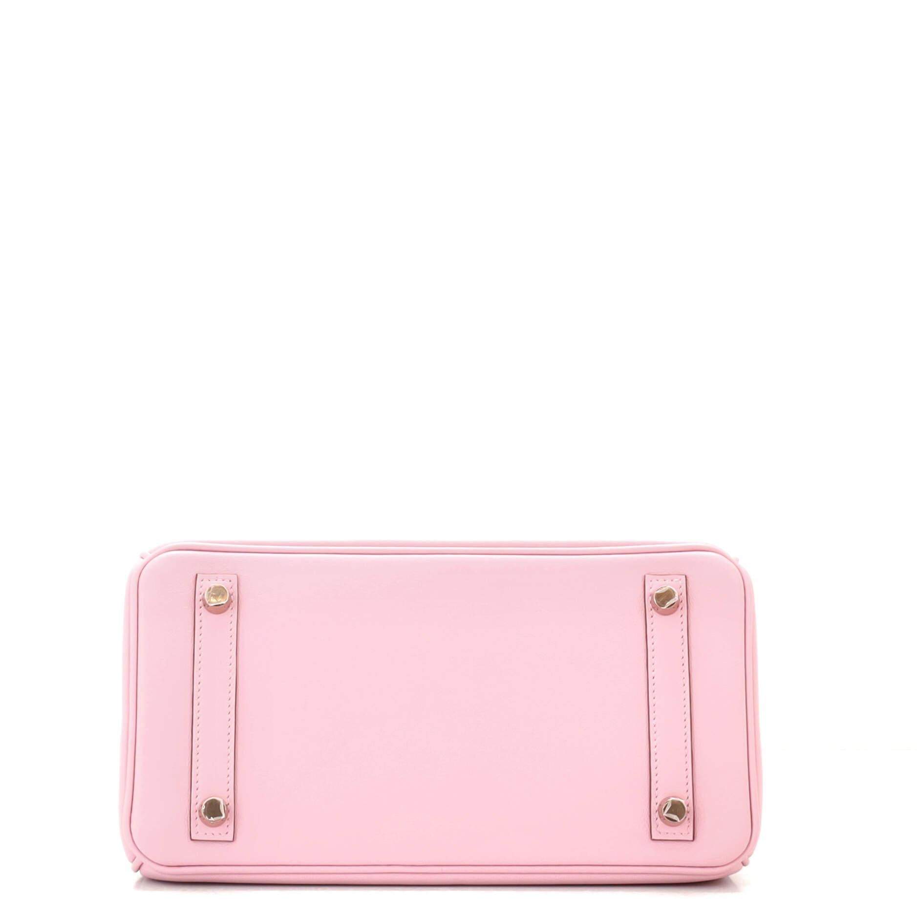 handbag with rose gold hardware