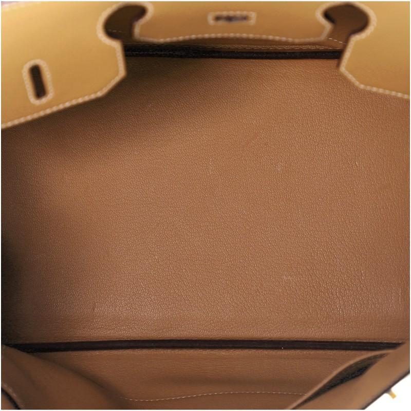 Hermes Birkin Handbag Natural Epsom with Gold Hardware 35 1