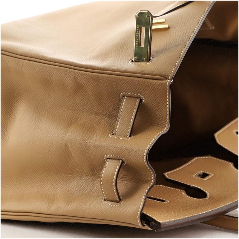 Hermes Birkin Handbag Natural Epsom with Gold Hardware 35 4