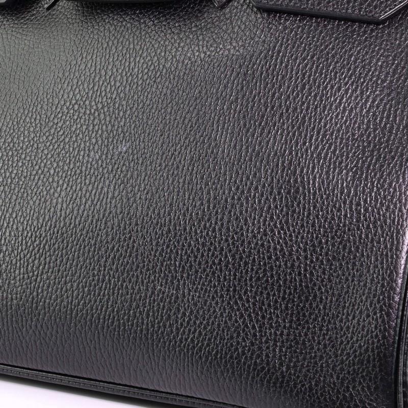 Hermes Birkin Handbag Noir Ardennes with Gold Hardware 35 1