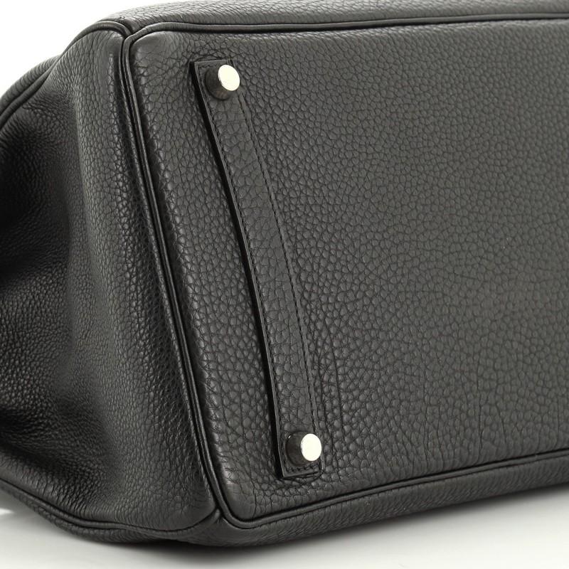 Hermes Birkin Handbag Noir Togo With Palladium Hardware 35  2