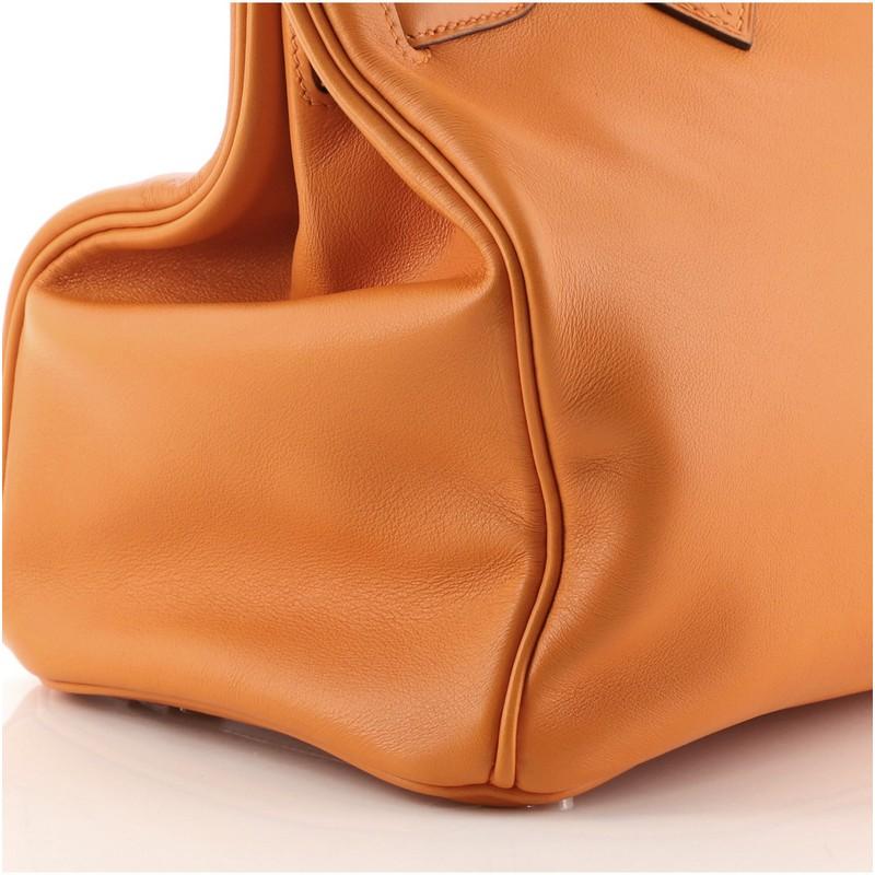 Hermes Birkin Handbag Orange H Swift with Palladium Hardware 30 3