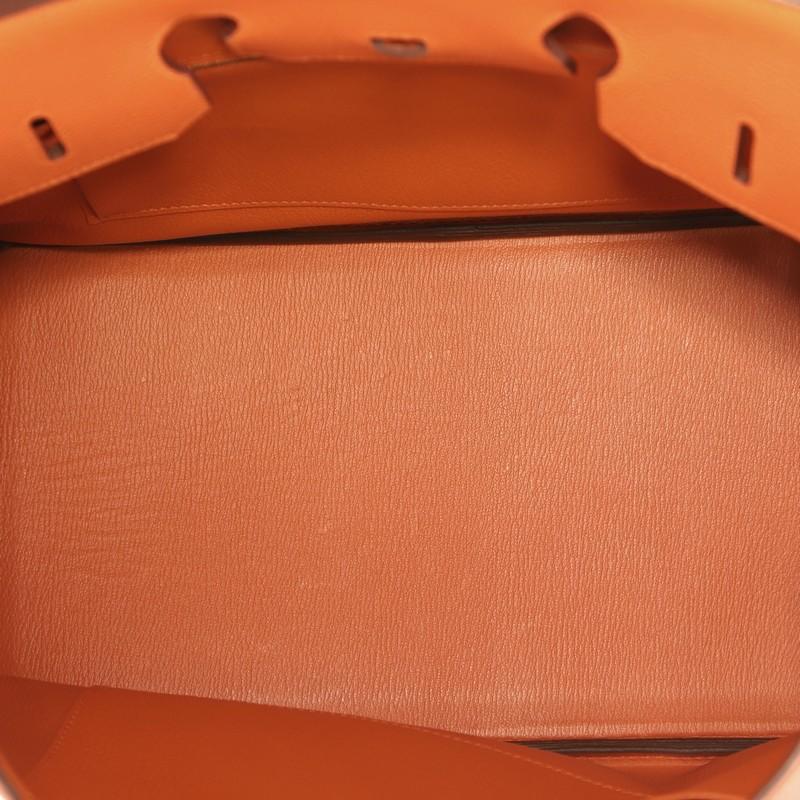 Hermes Birkin Handbag Orange H Togo with Gold Hardware 35 5