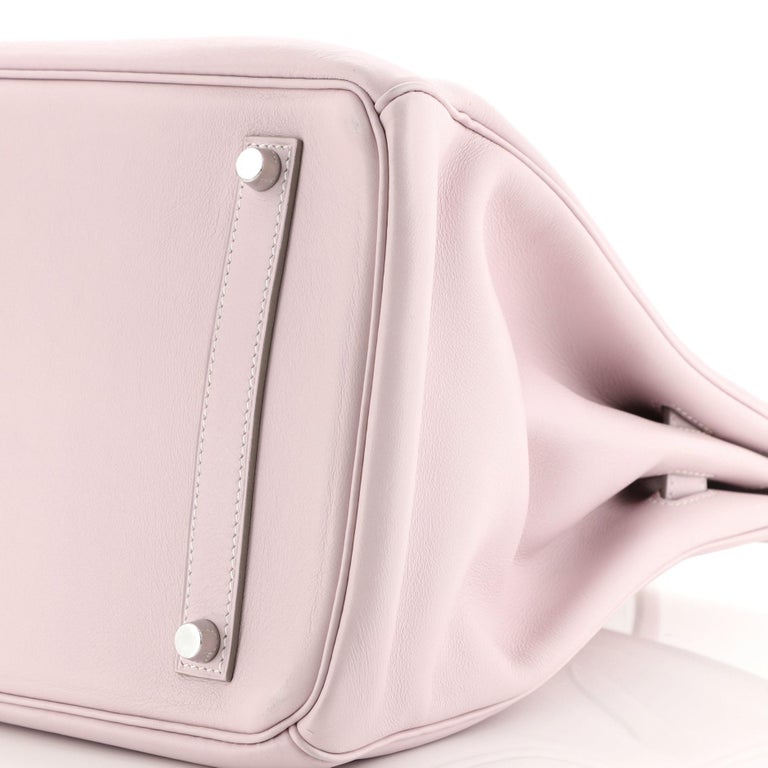 Rose Dragee Swift Birkin 35 Palladium Hardware, 2007, Handbags &  Accessories, 2022