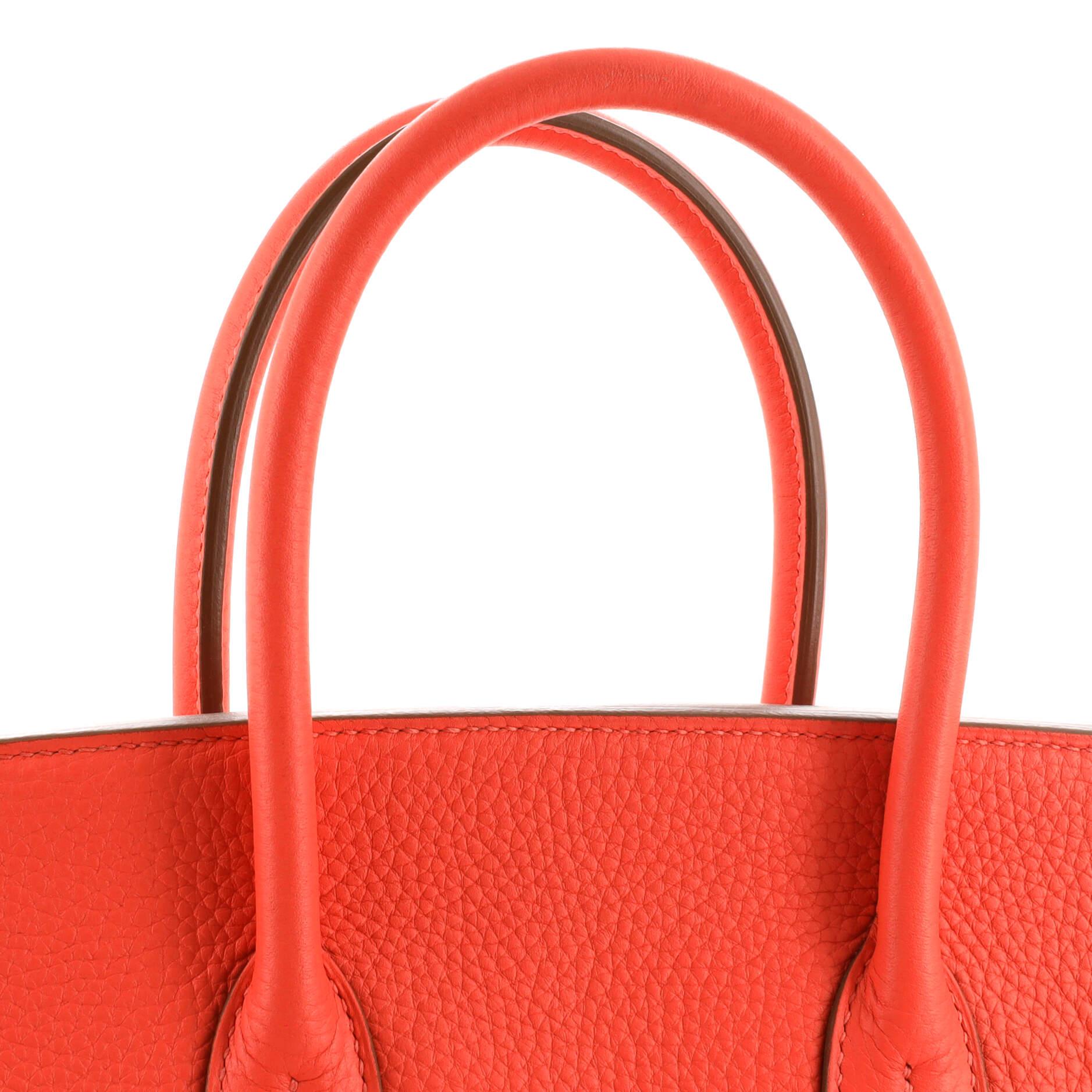 Hermes Birkin Handbag Rose Jaipur Clemence with Gold Hardware 35 3