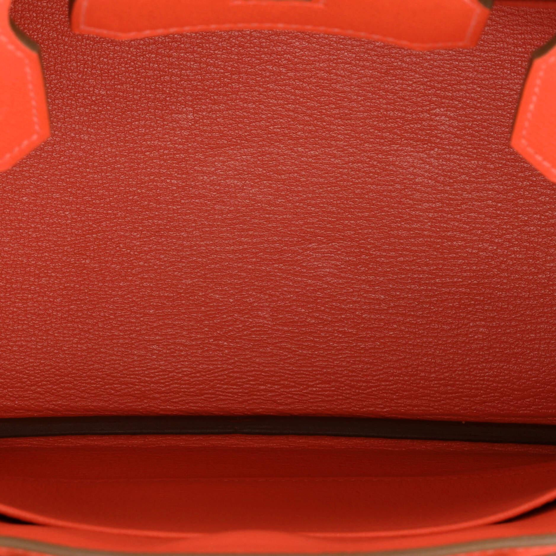 Hermes Birkin Handbag Rose Jaipur Epsom with Palladium Hardware 30 1