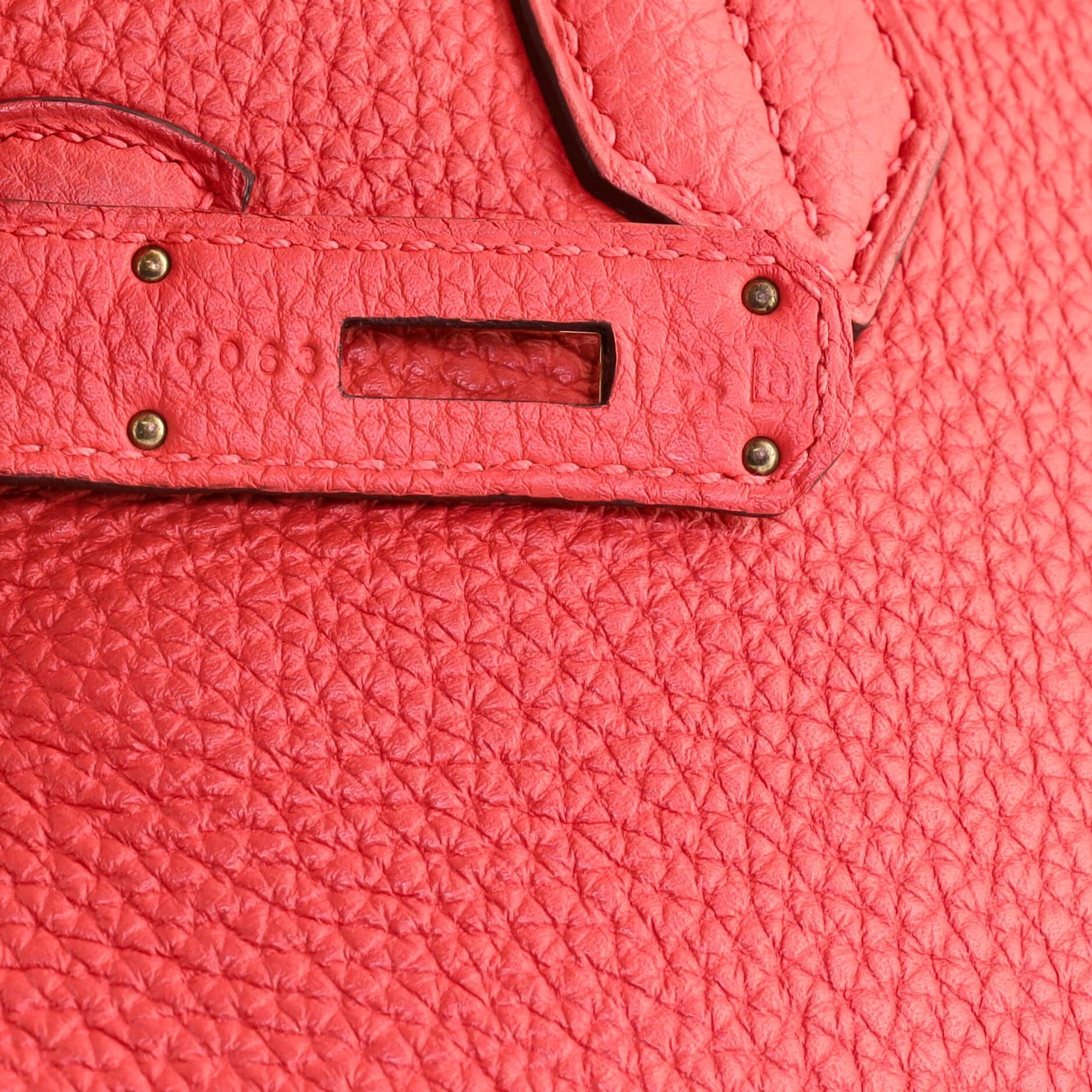 Hermes Birkin Handbag Rose Jaipur Togo With Gold Hardware 30 1