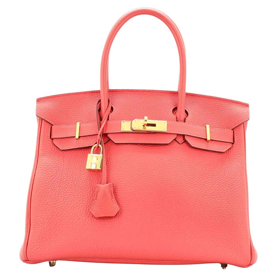Hermès Rose Tyrien Pink Epsom Leather 35cm Birkin Bag at 1stDibs ...