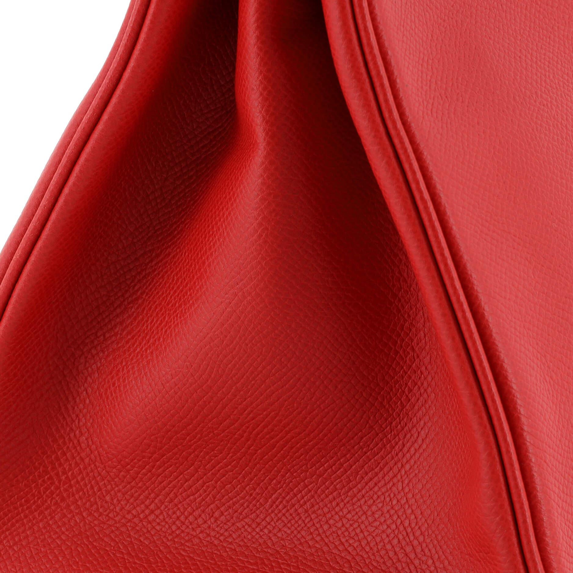 Hermes Birkin Handbag Rouge Casaque Epsom with Gold Hardware 30 3