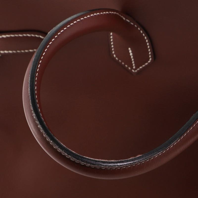 Hermes Birkin Handbag Rouge H Chamonix with Palladium Hardware 35 1