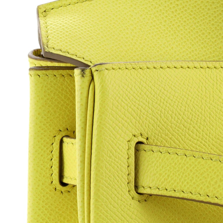 Hermès Soufre Birkin 35cm of Epsom Leather with Palladium Hardware