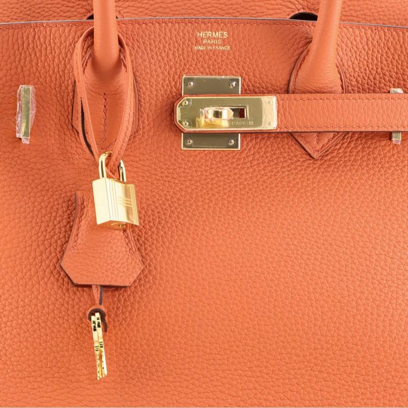 Hermes birkin terre battue top