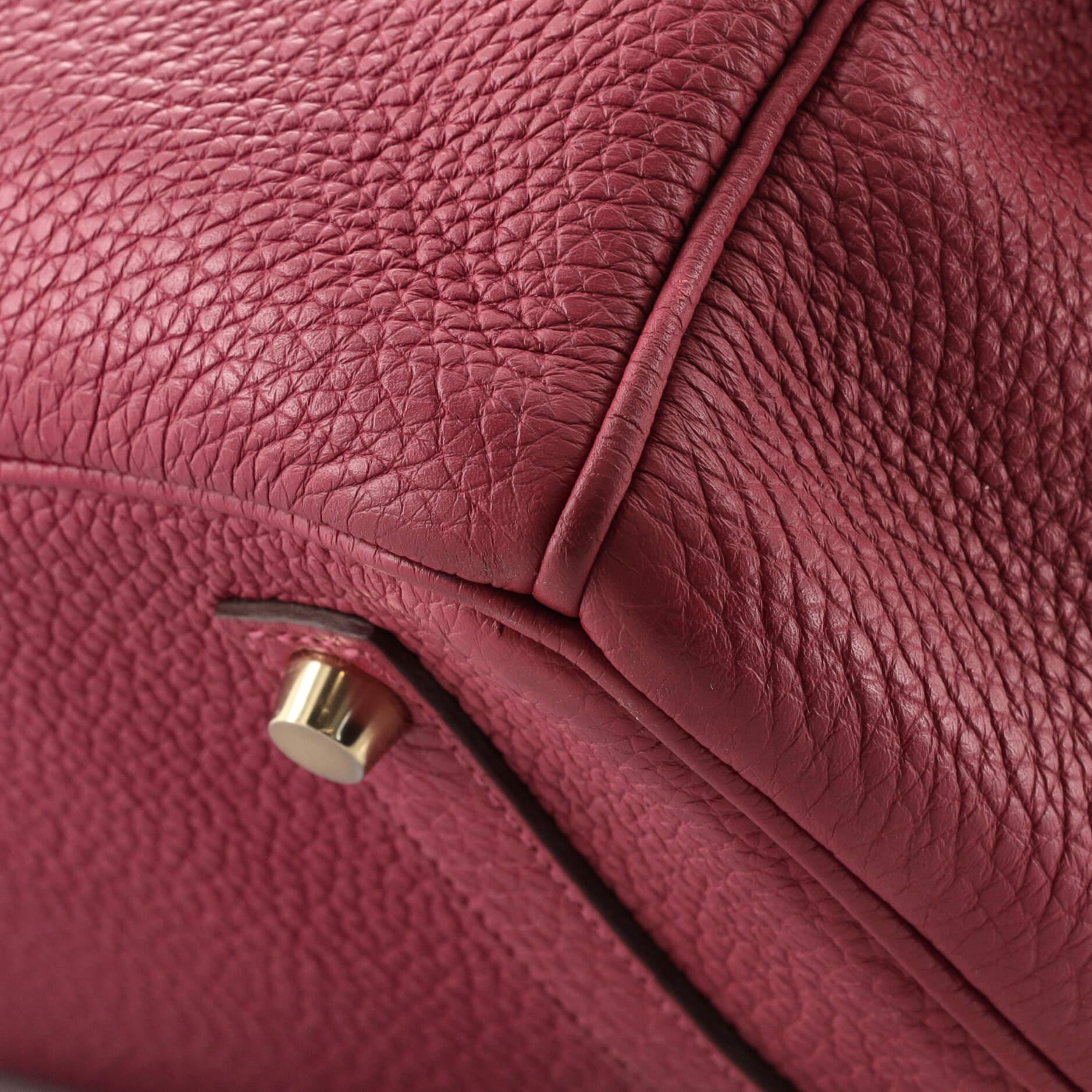 Women's or Men's Hermes Birkin Handbag Tosca Clemence with Gold Hardware 35