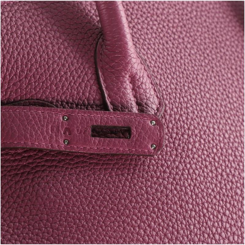 Hermes Birkin Handbag Tosca Togo with Palladium Hardware 30 2
