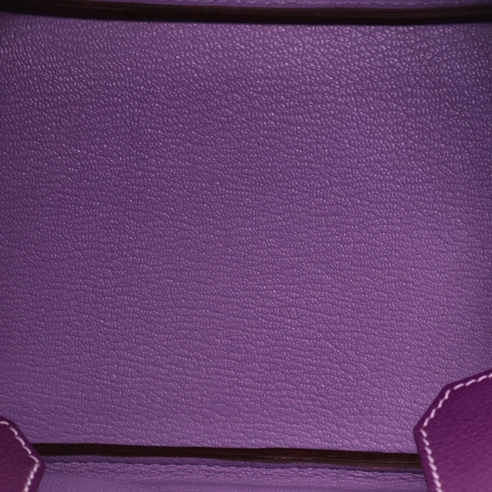 Pink Hermes Birkin Handbag Tricolor Chevre Coromandel with Gold Hardware 30