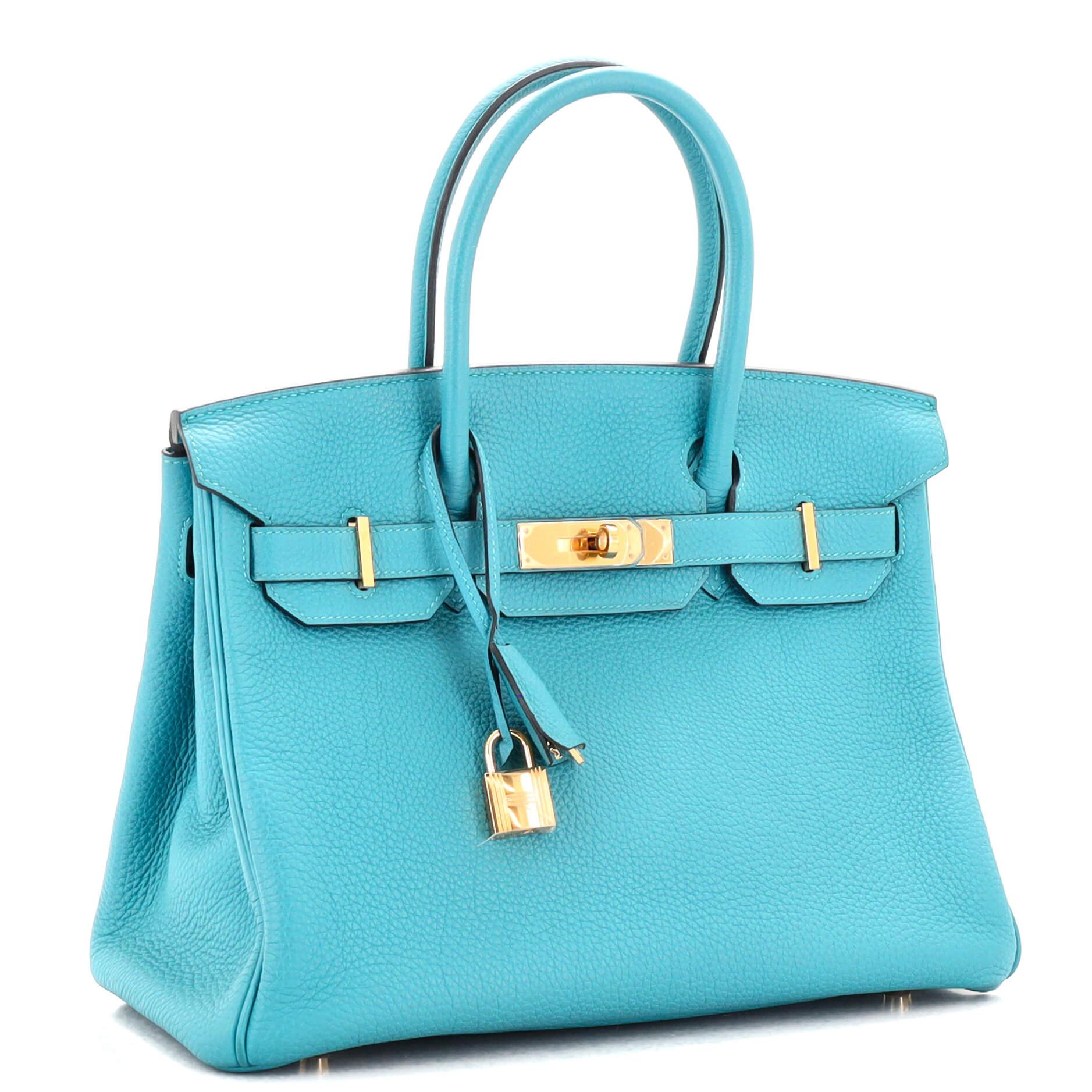 turquoise birkin bag