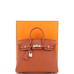 Hermes Birkin Handbag Verso Novillo with Palladium Hardware 25
