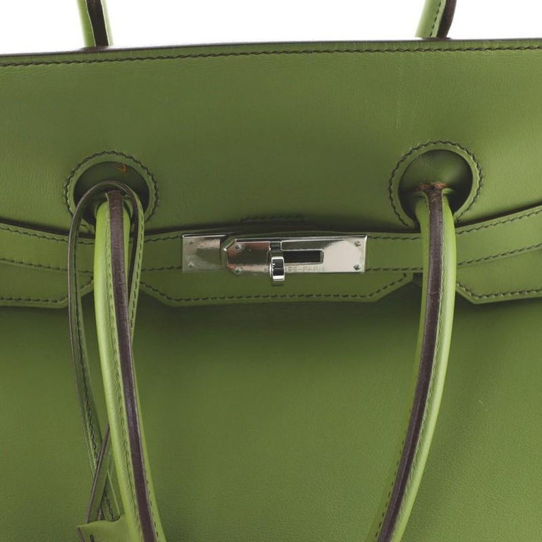 Pelouse Birkin 35cm in Swift Leather with Palladium Hardware